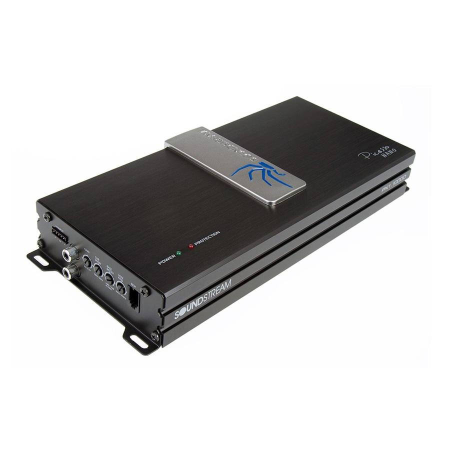 Soundstream PN1.1000D, Picasso Nano Monoblock Class D Amplifier, Small Size, Bass Remote - 2000W