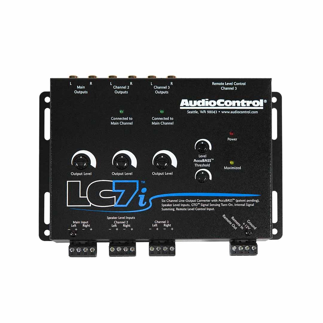 AudioControl LC7i 6 Channel Line Output Converter with AccuBass