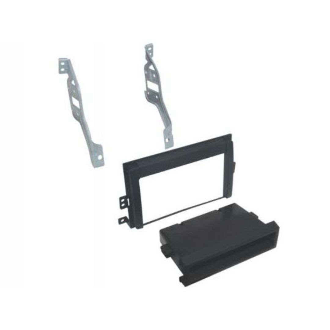 Scosche SCN2059B, 2005-2010 Scion TC ISO Double DIN & DIN+Pocket Kit, Eliminates Flip-Up Door