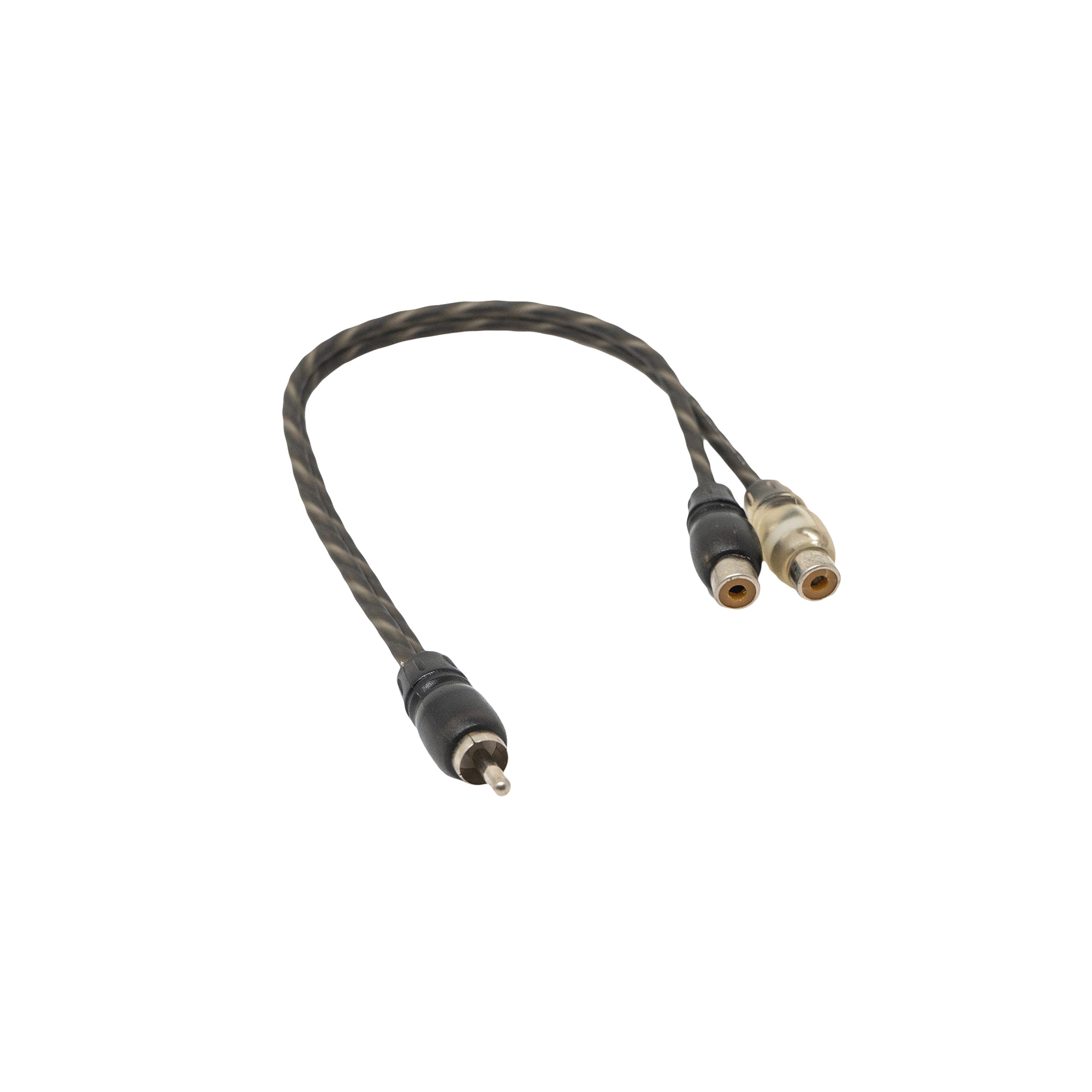 SoundBox LCY-1M, Twisted Pair RCA Y-Splitter, 1 Male - 2 Female - (Polybag Packaging)