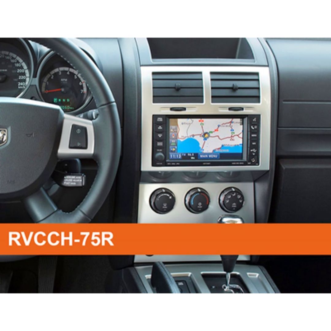 Crux RVCCH-75 , Rear-View Integration Interface & Kit for Chrysler, Dodge & Jeep Vehicles with MYGIG (Camera Included)