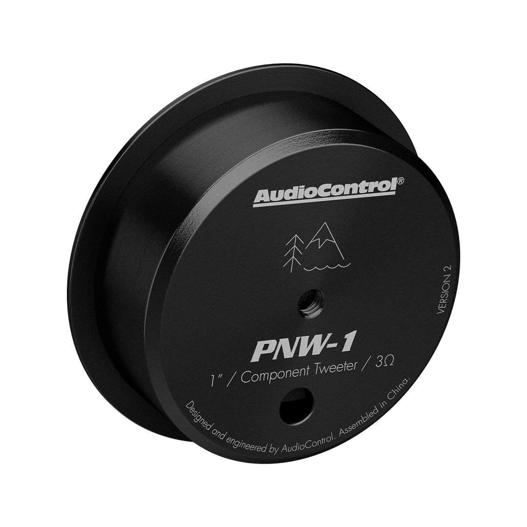 AudioControl PNW-1, PNW 1" 3 Ohm High-Fidelity Silk Component Dome Tweeters