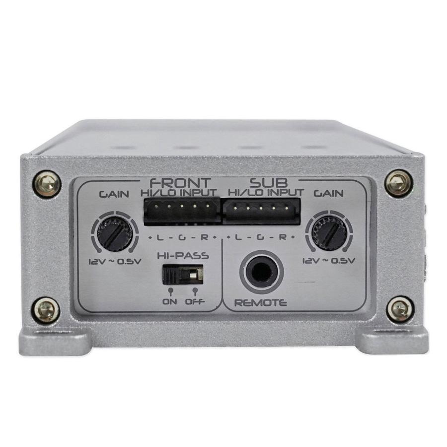 Soundstream ST3.1000D, Stealth 3 Channel Class D Full Range Amplifier, Micro Size - 1000W