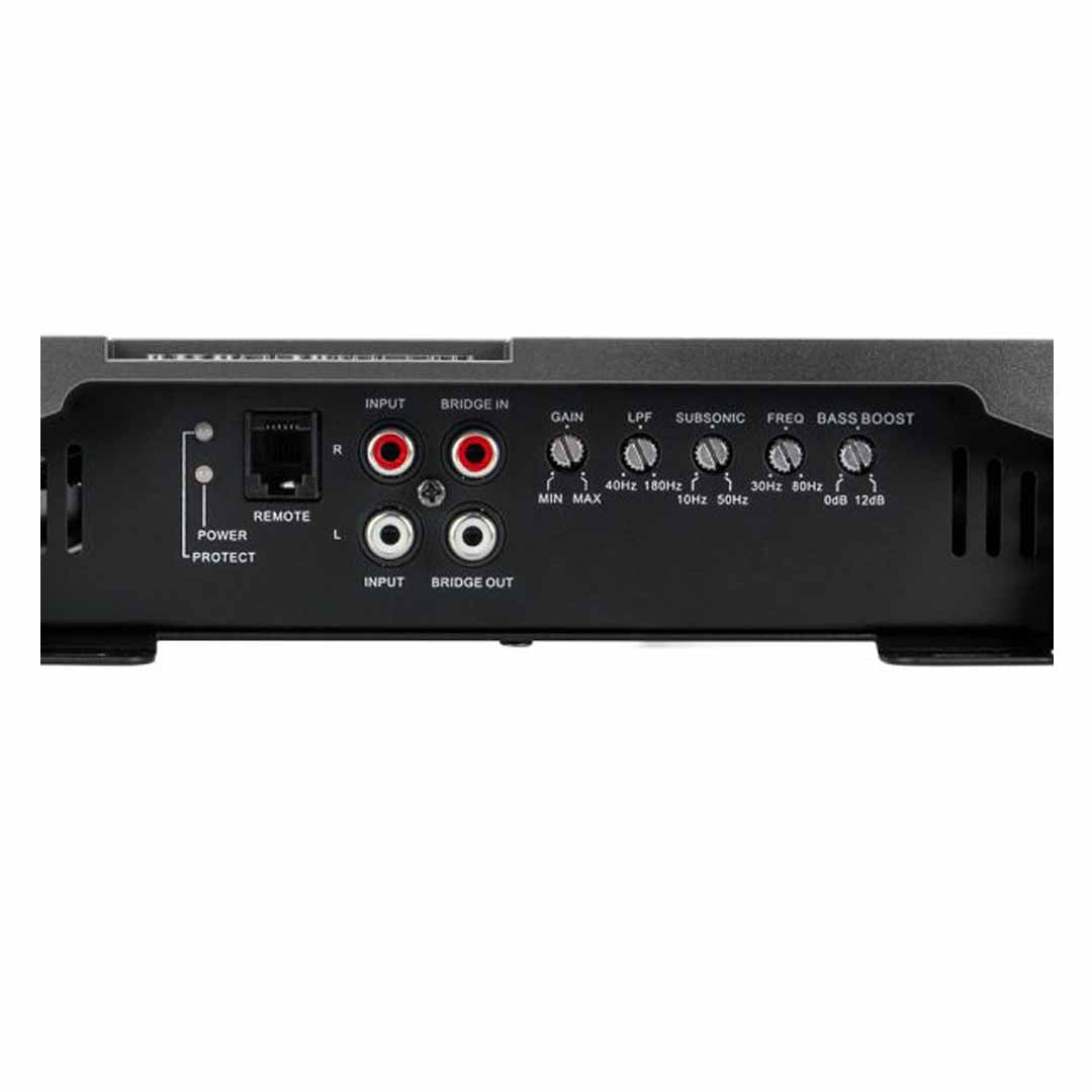 Soundstream AR1.4500D, Arachnid Monoblock Class D Amplifier w/Bass Knob - 4,500W