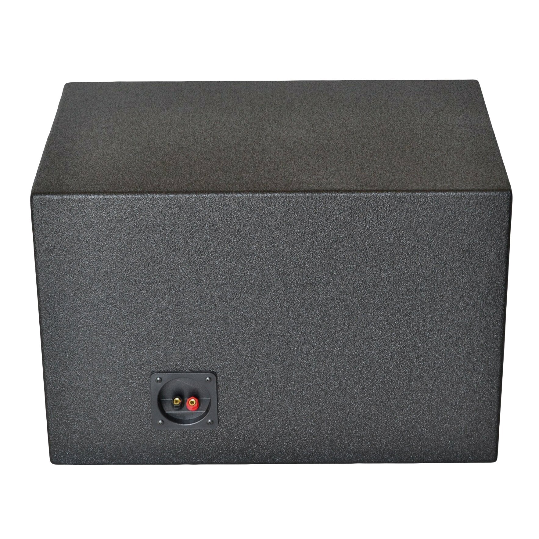SoundBox SPL Series Single 10" Vented Subwoofer Enclosure, Built to Spec for JL Audio W7 10" - BedLiner
