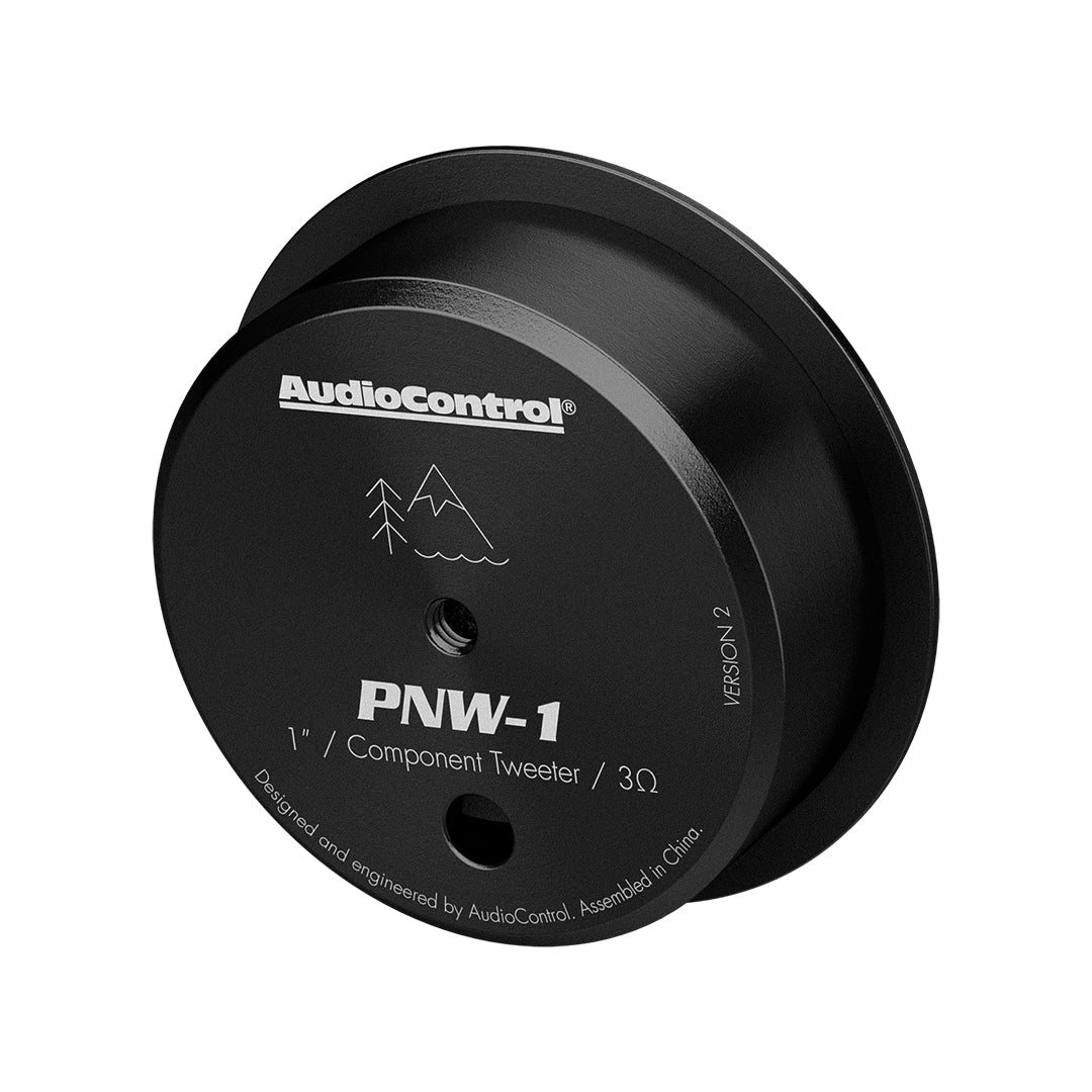 AudioControl PNW-1, PNW 1" 3 Ohm High-Fidelity Silk Component Dome Tweeters