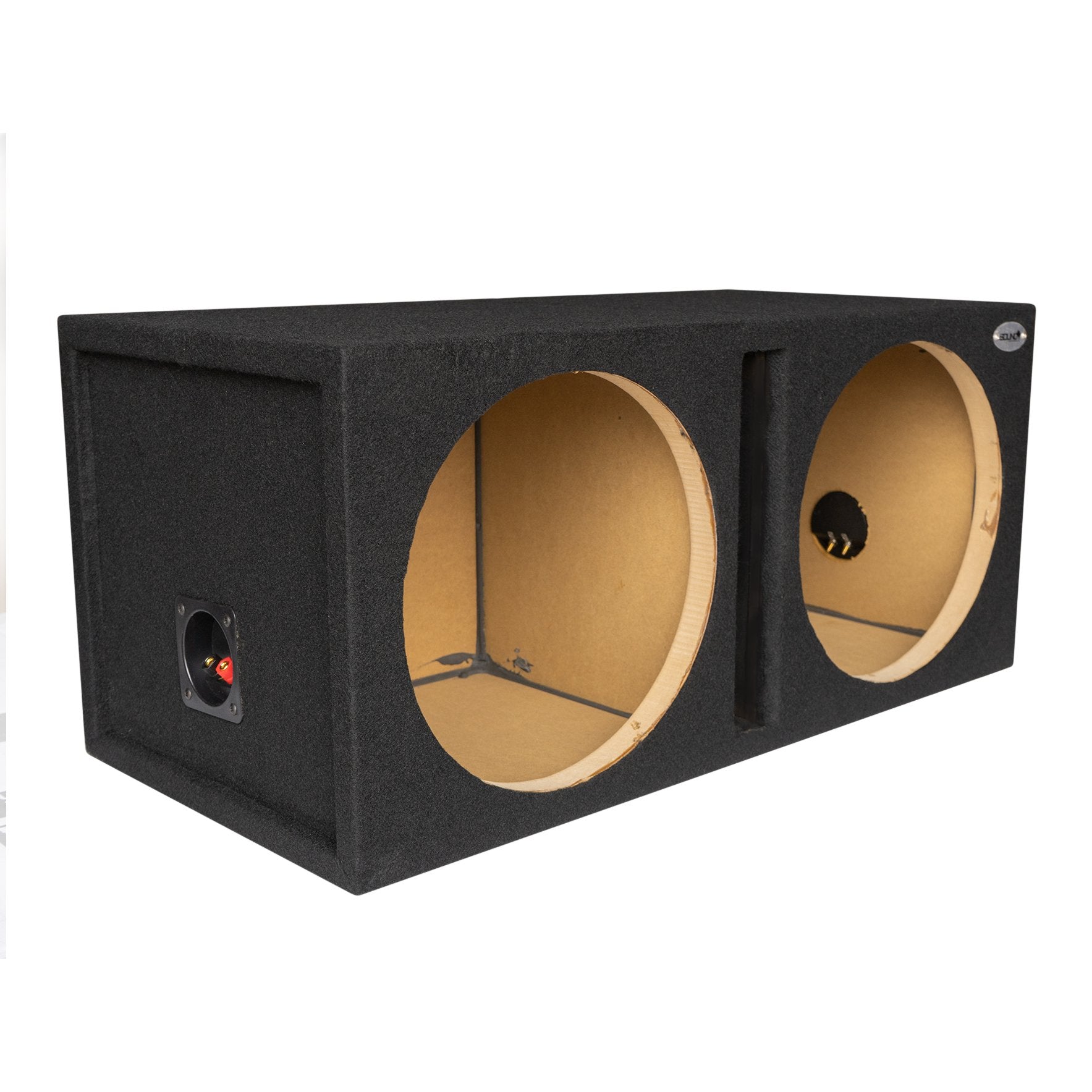 SoundBox E Series Dual 12" Vented Center Port Subwoofer Enclosure