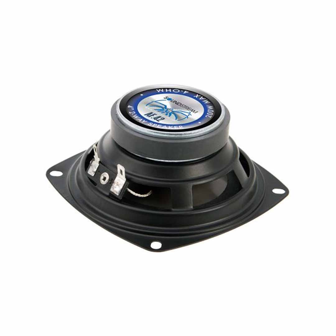 Soundstream AF.42, Arachnid 2 Way 4" Coaxial Car Speaker, 200W