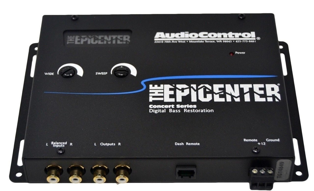 AudioControl Epicenter Digital Bass Restoration Processor - Black