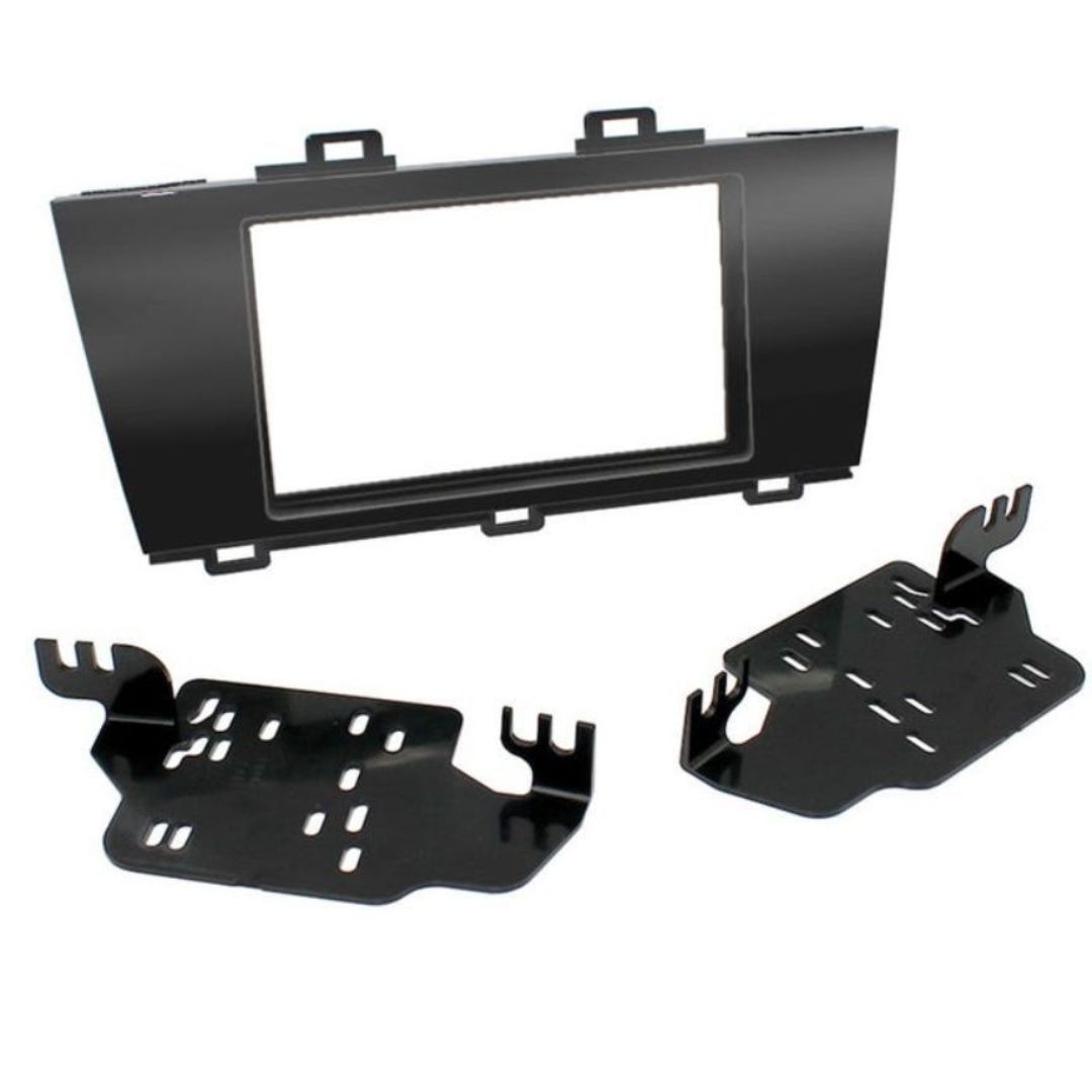 Scosche SU2030SB, 2014-Up Subaru Legacy / Outback ISO Double DIN Kit; Silver