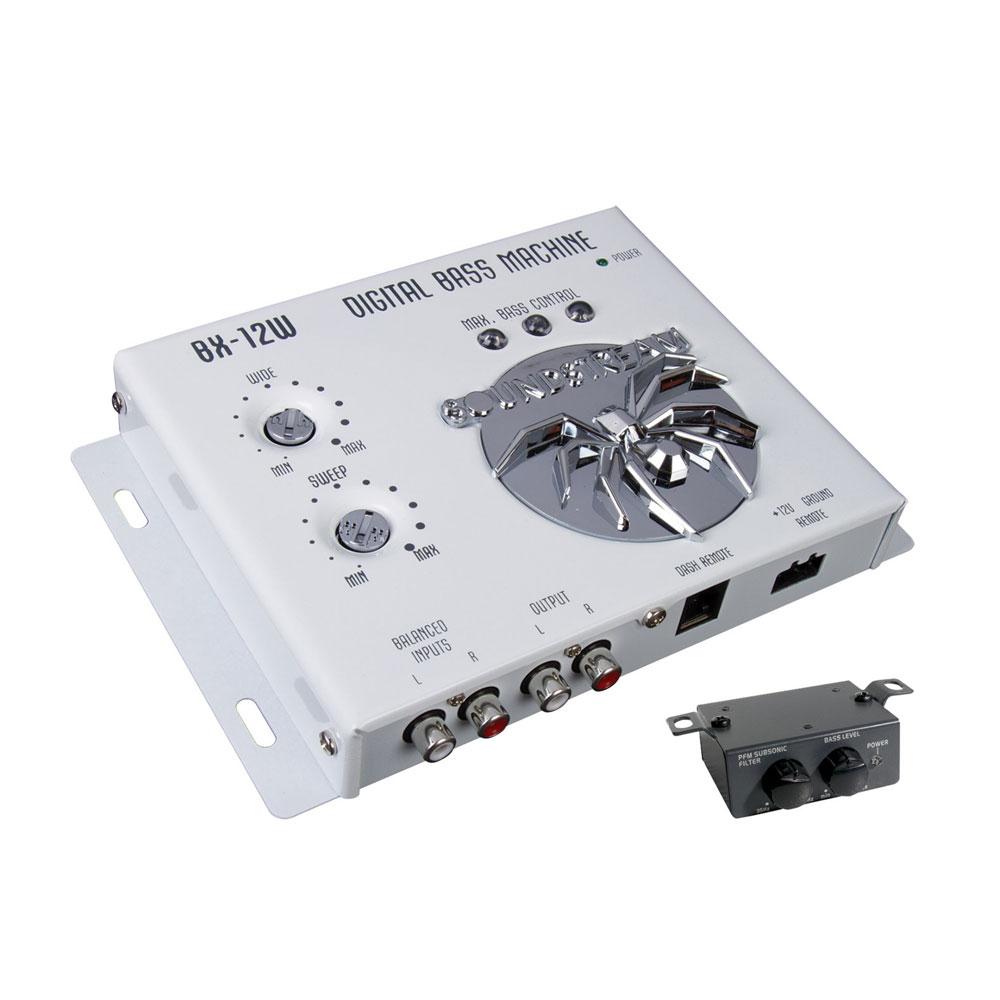 Soundstream BX-12W, Digital Bass Reconstruction Processor, White