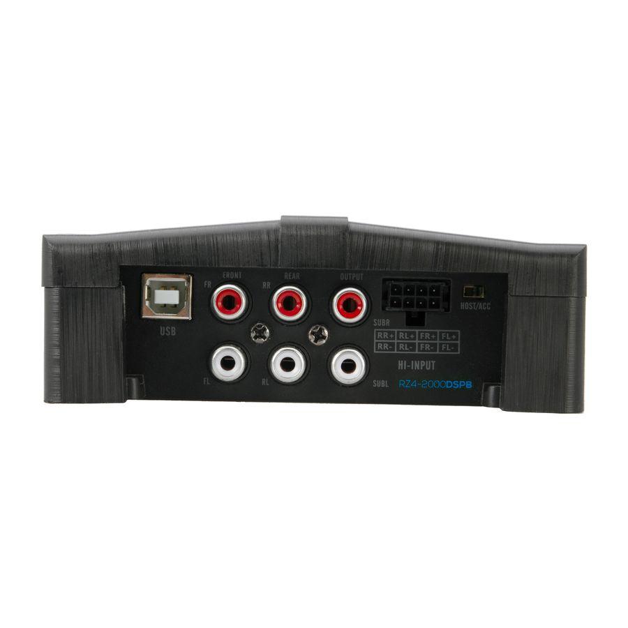 Power Acoustik RZ5-2500DSP, DSP (Mobile APP), Bluetooth, 5 Channel Class D Full Range Amplifier - 2500W
