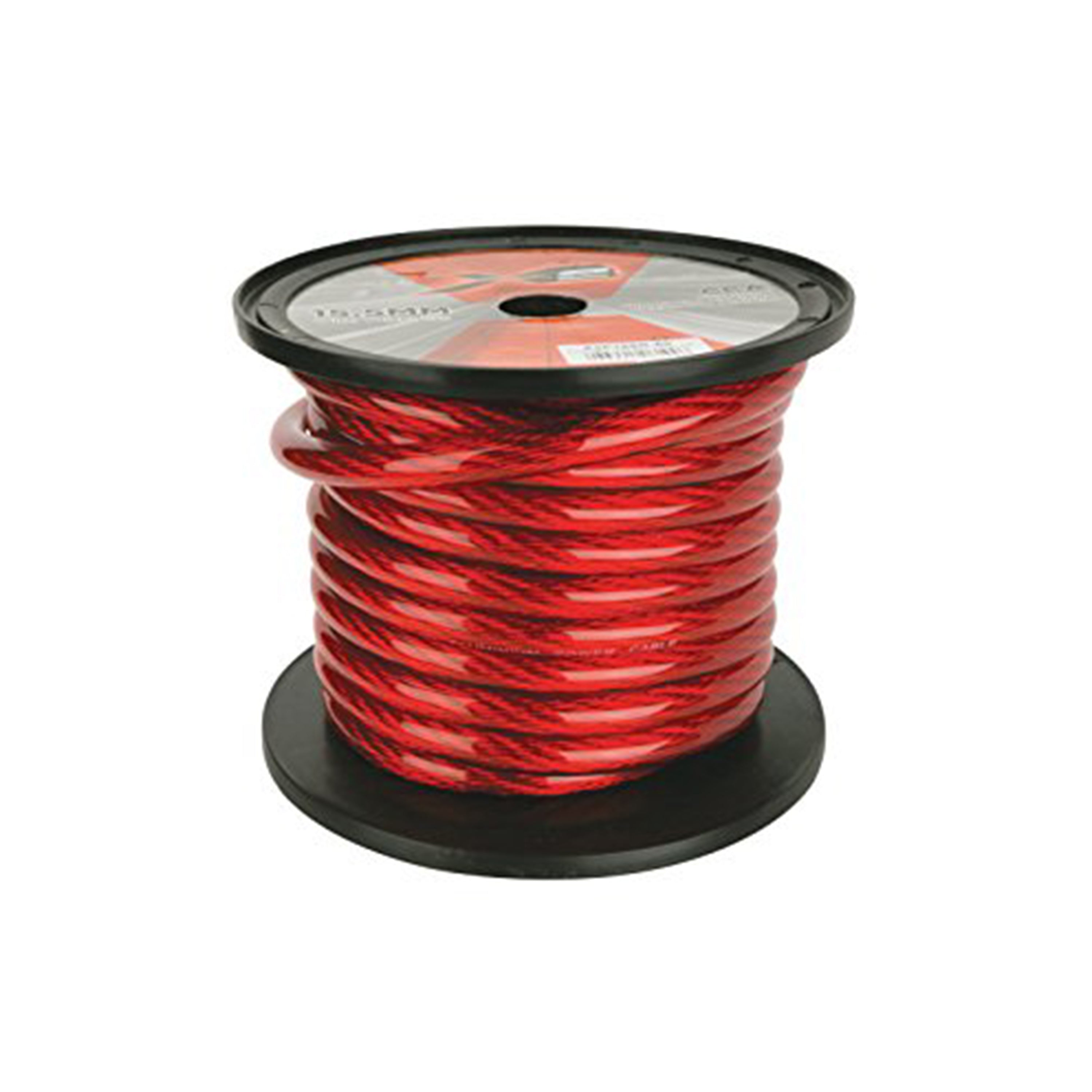 X2 by Scosche X2P95R-100, 9.5mm Red Power Wire Spool - 100 Ft.