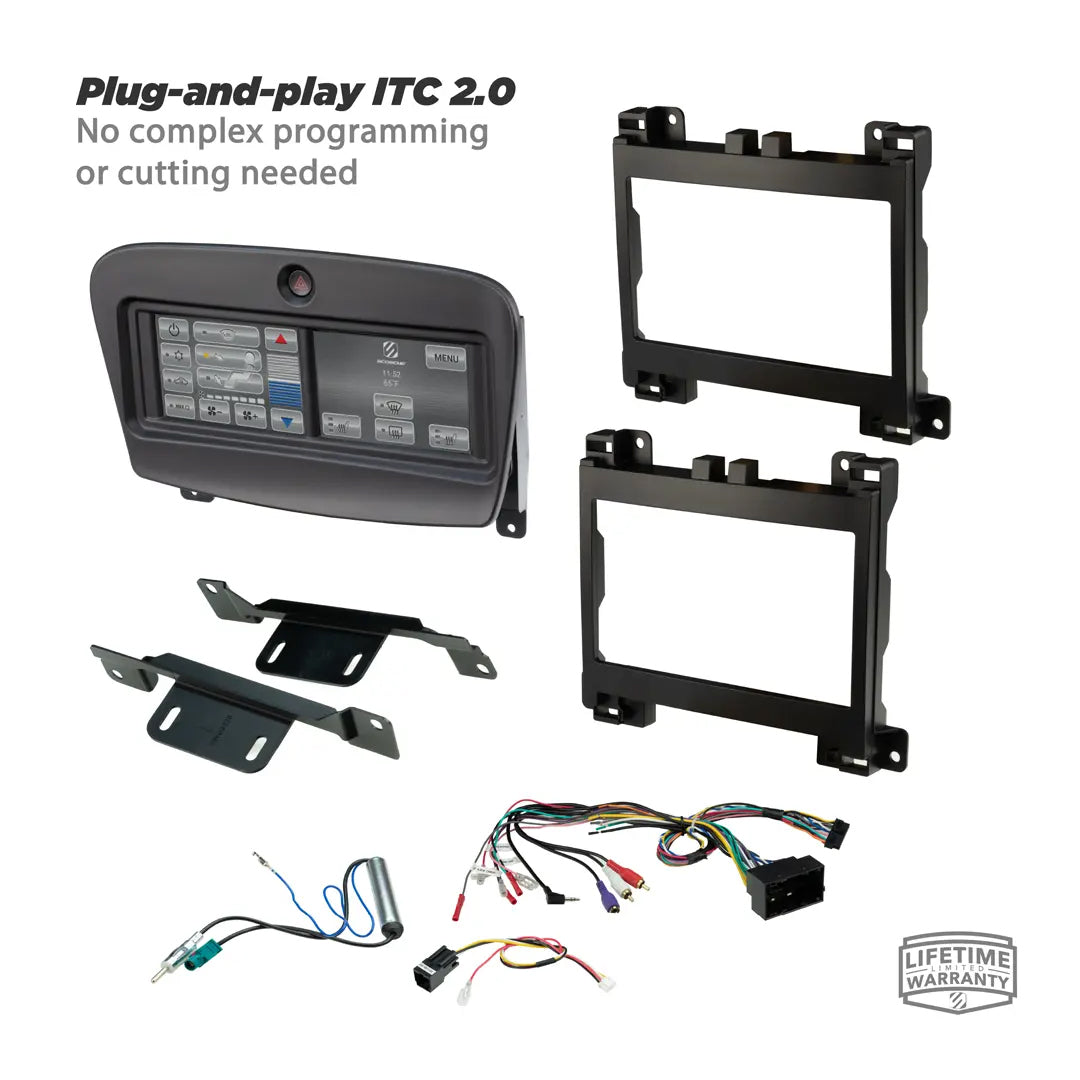 Scosche ITCCR06B, Integrated Touch 2015-2020 Dodge Challenger Dash Kit