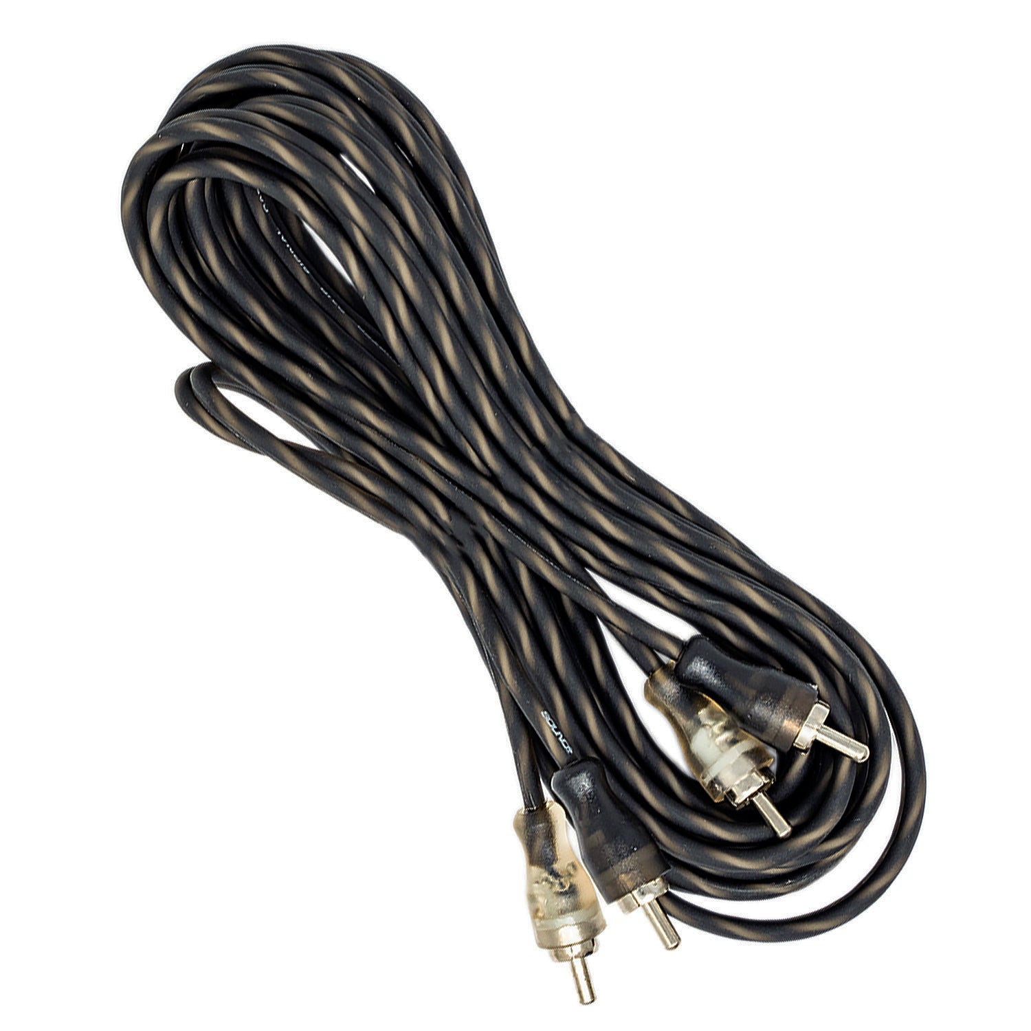 SoundBox LC-T15, Twisted Pair RCA Interconnect Cable, 15 Ft. - (Polybag Packaging)