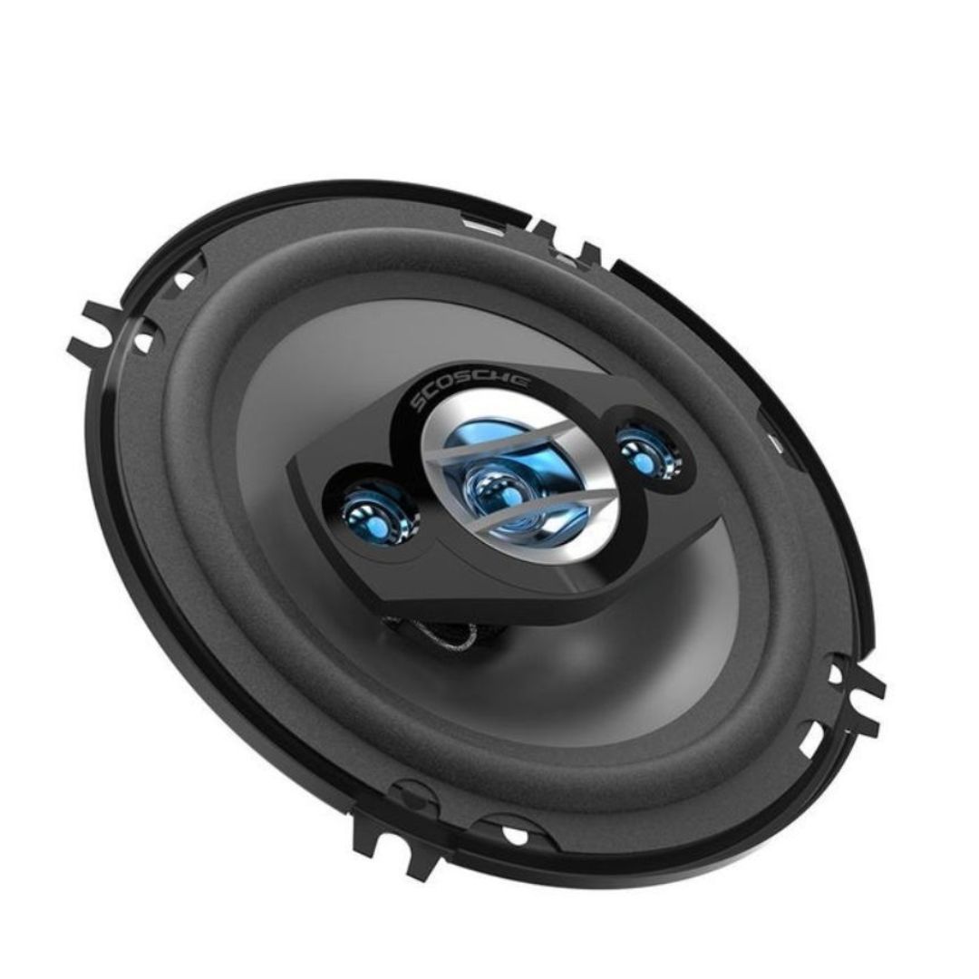 Scosche HD6504F, 6.5" 4-Way Speaker Set
