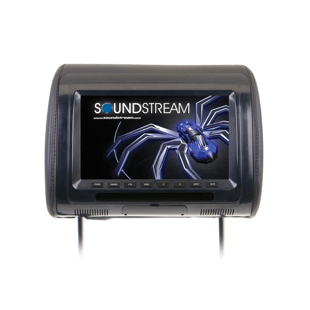 Soundstream VH-90CC , Universal Headrest w/ 9" LCD, 3 Color Changeable