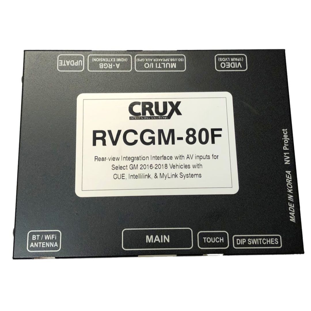 Crux RVCGM-80F, Rear-View Integration Interface for Select Cadillac Vehicles