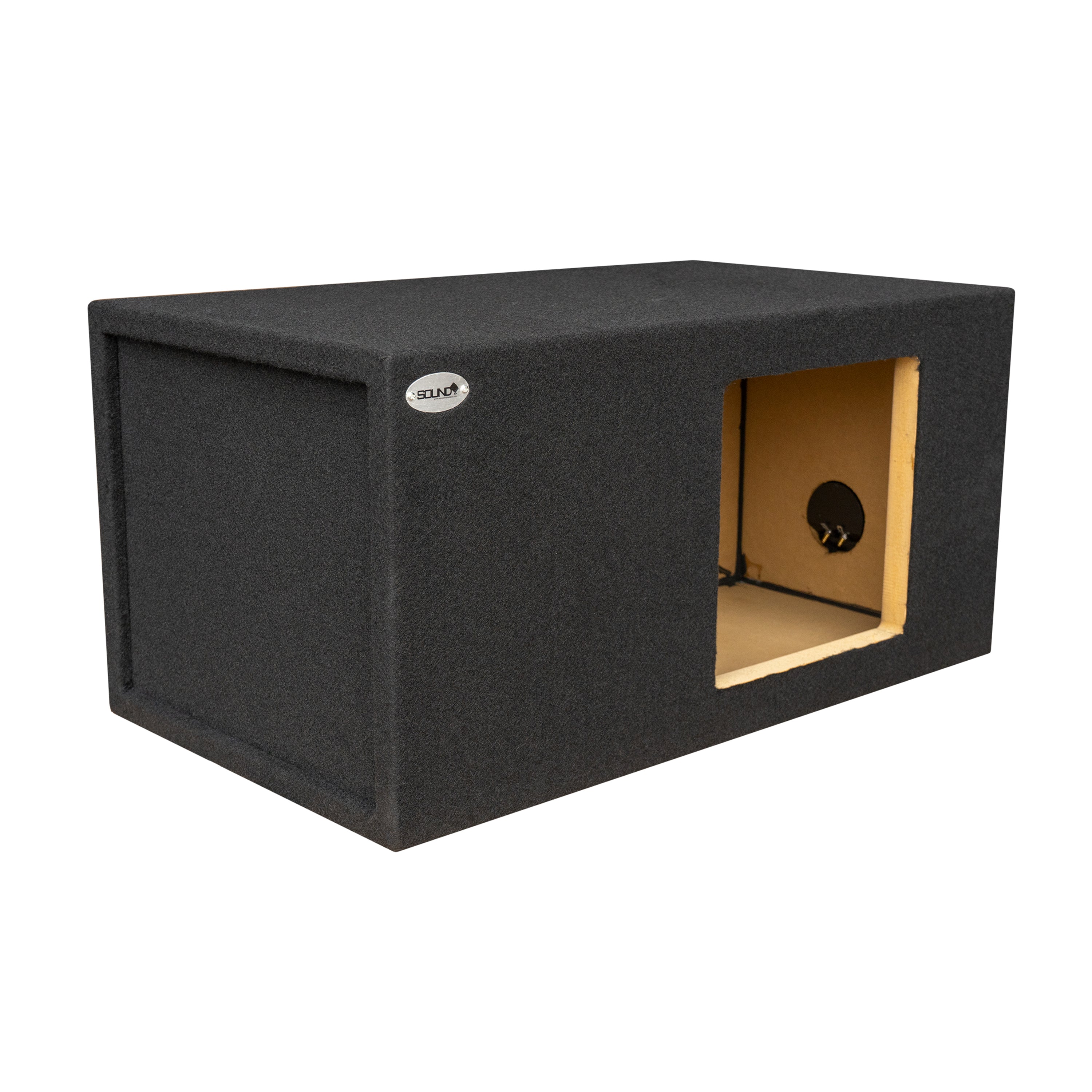 SoundBox SPL Series Single 15" Vented Subwoofer Enclosure, Square