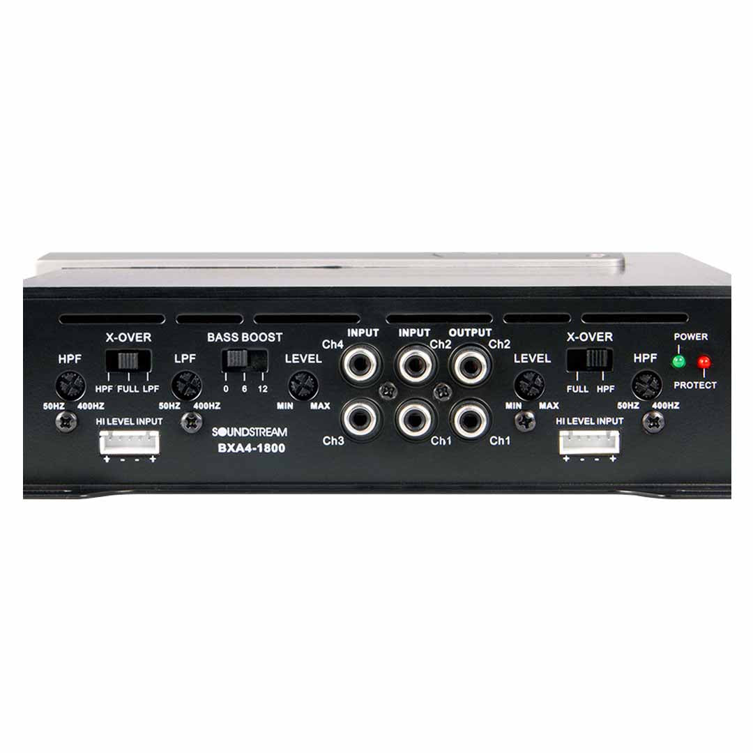 Soundstream BXA4-1800, Bass Xtreme 4 Channel Class A/B Amplifier - 1,800W