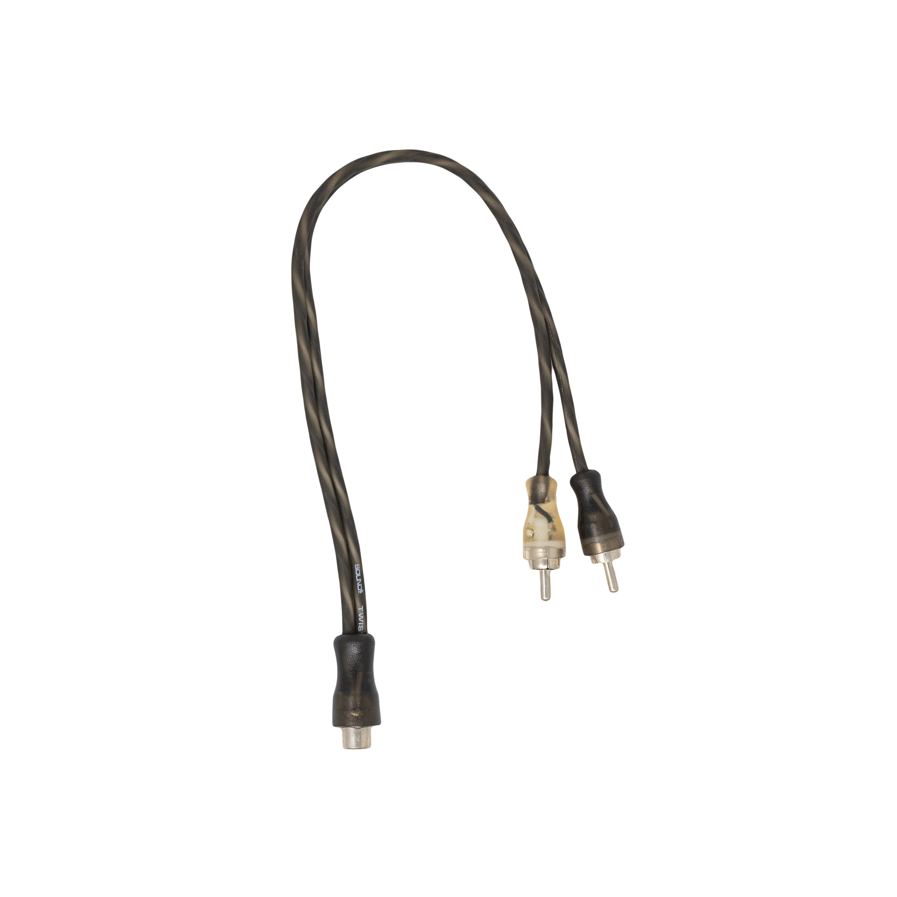SoundBox LCY-2M, Twisted Pair RCA Y-Splitter, 2 Male - 1 Female - (Polybag Packaging)