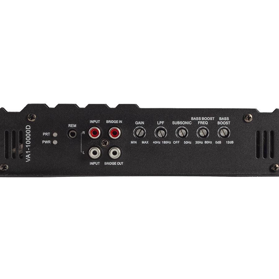 Power Acoustik VA1-10000D, Monoblock Class D w/Bass Remote Amplifier - 10,000W