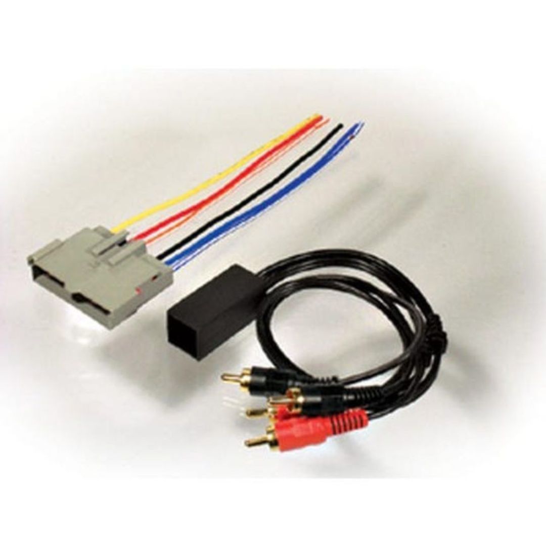 Scosche FDK1B, 1989-1994 Ford Premium Sound Retention Kit; Power And RCA To Dash/Amp Input Connectors