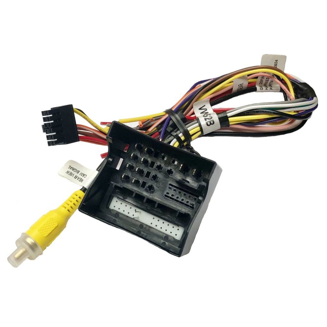 Crux SWRVW-52B, Radio Replacement with SWC Retention for Volkswagen Vehicles with the new Quadlock Connector