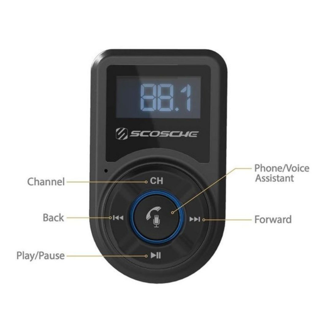 Scosche BTFM3, BT Digital FM Transmitter