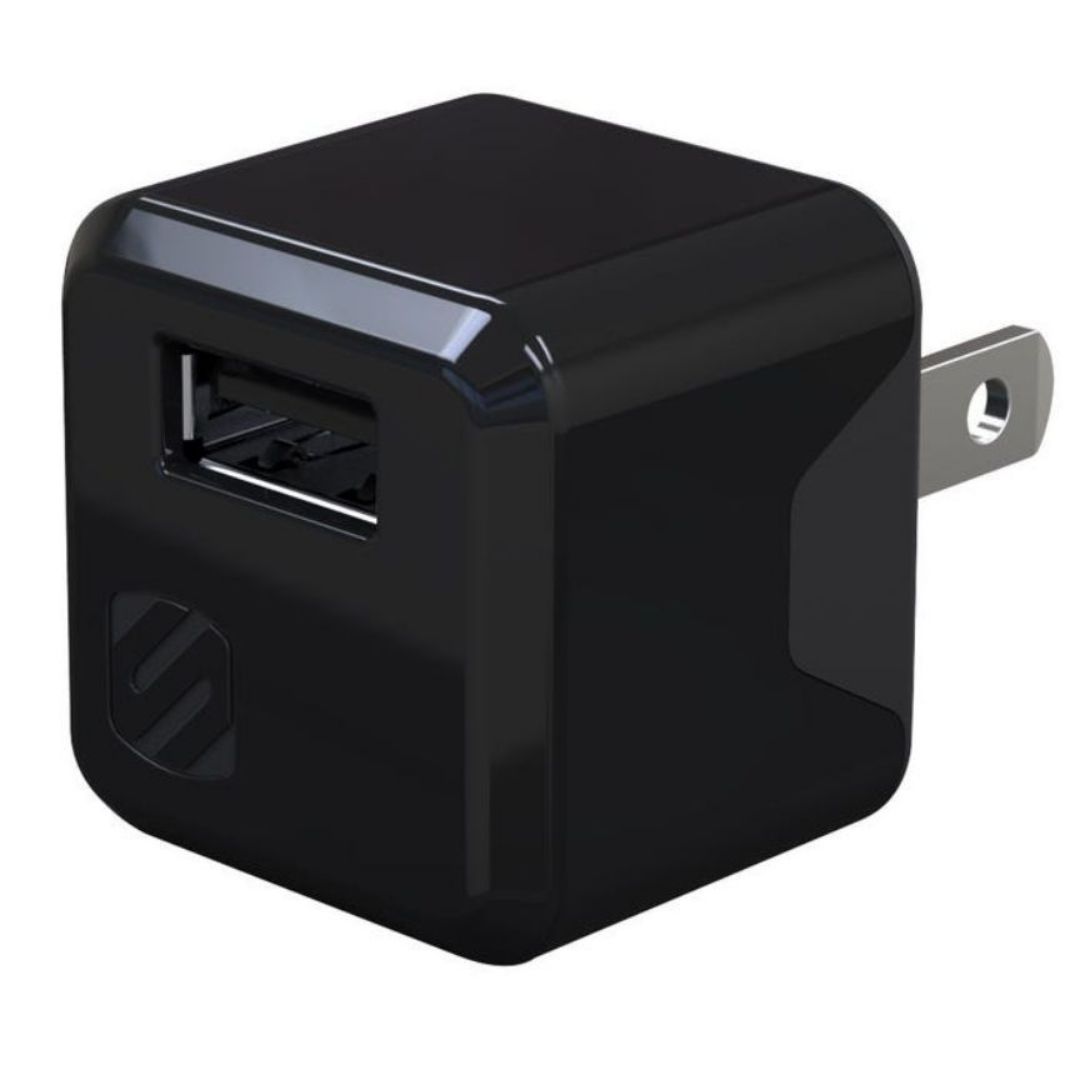 Scosche USBH121M, 12W Mini Single USB AC Charger