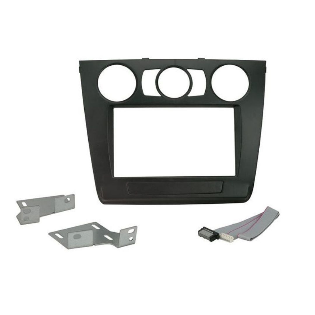 Scosche BW2383DDB, 2008 - 2011 BMW 1-Series Manual A/C Double DIN Kit