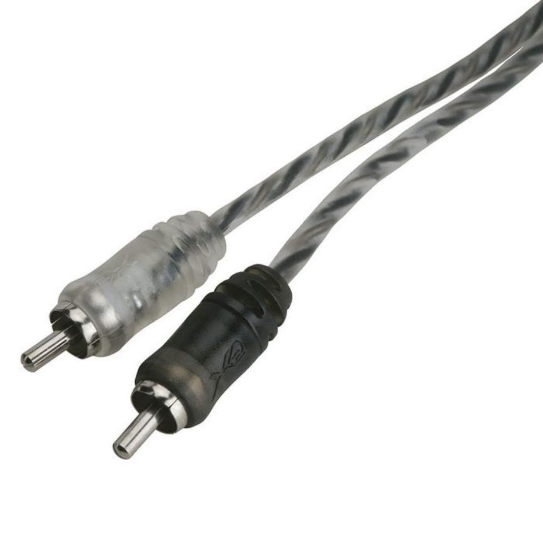 X2 by Scosche X2R6, HEX 2 Channel Twisted Pair RCA Interconnect - 6 Ft