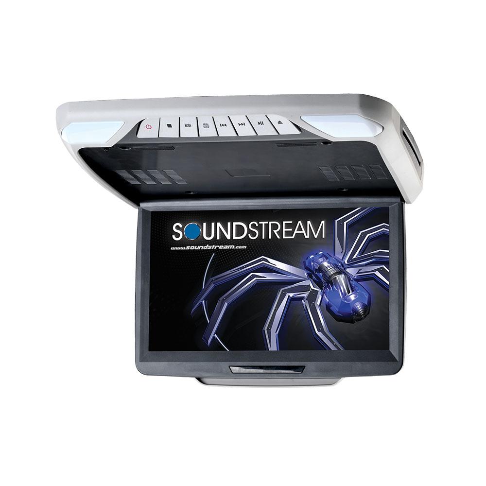 Soundstream VCM-143DMH, 14.3" Ceiling Mount DVD, and Mobile Link, 3 Color Changeable