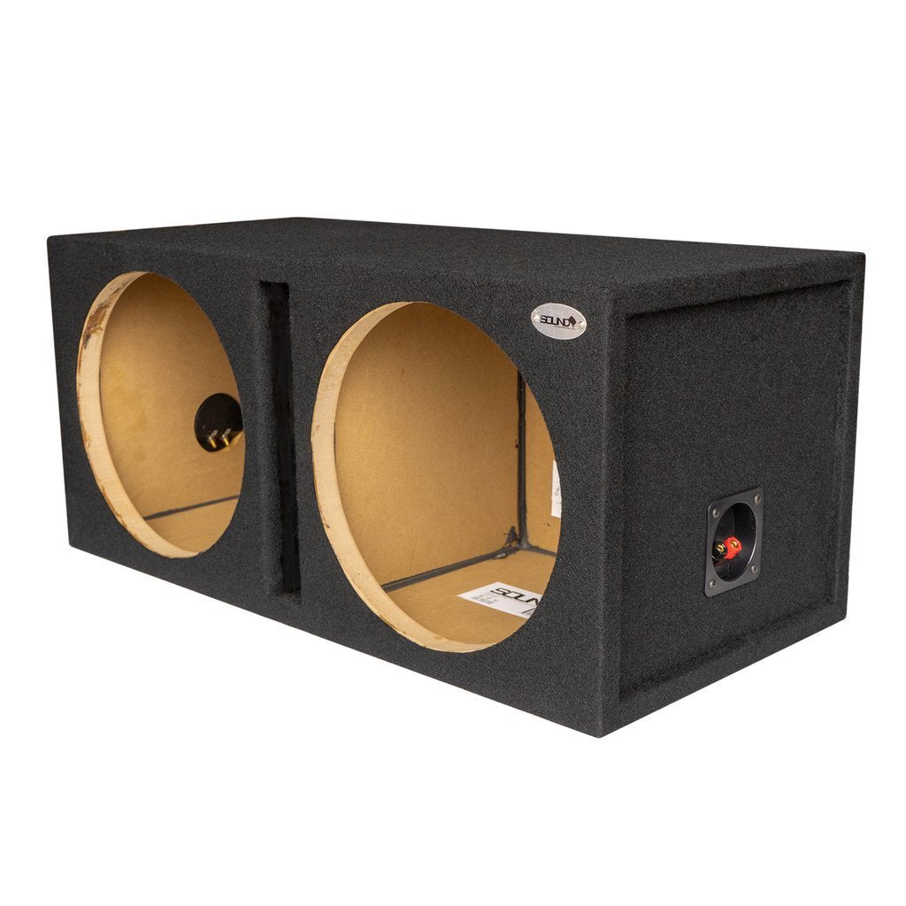 SoundBox E Series Dual 10" Vented Center Port Subwoofer Enclosure