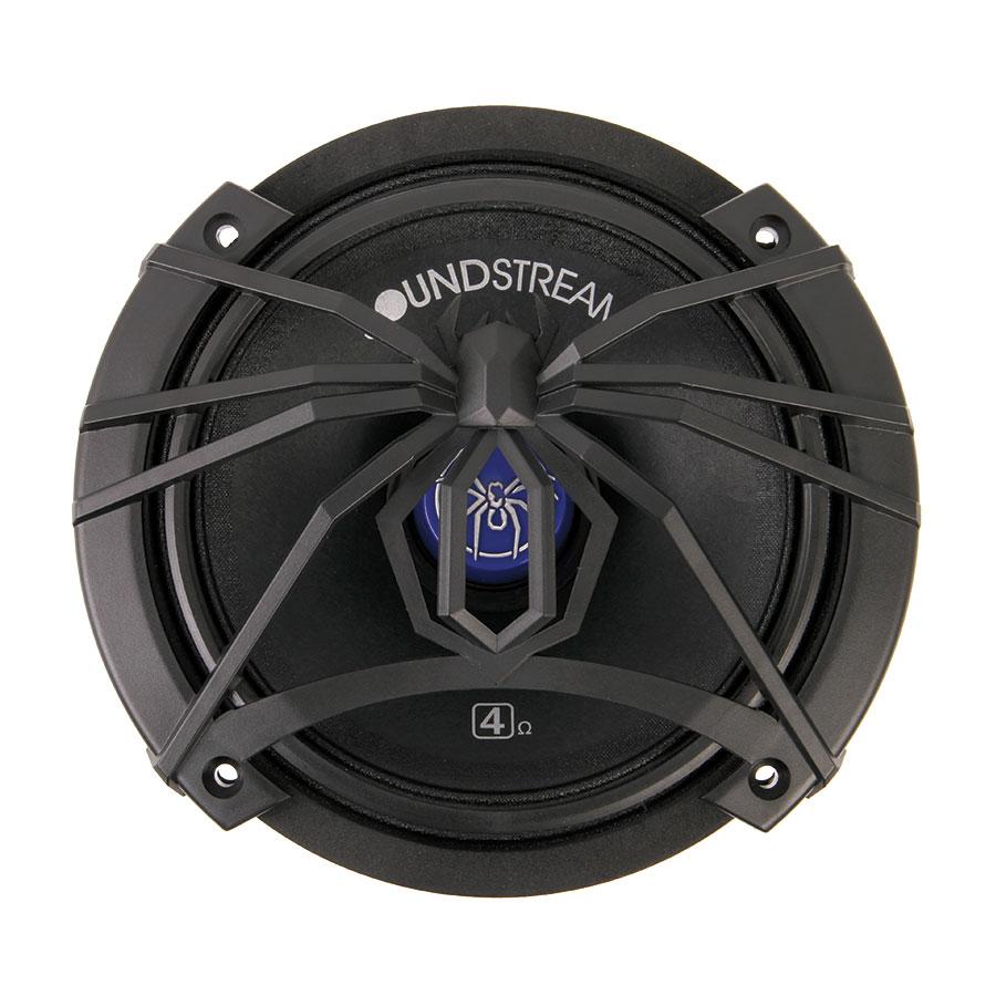 Soundstream SM.650PRO, SM Pro Die-Cast 6.5" Pro Audio Speaker, 250W, 4 Color Changeable