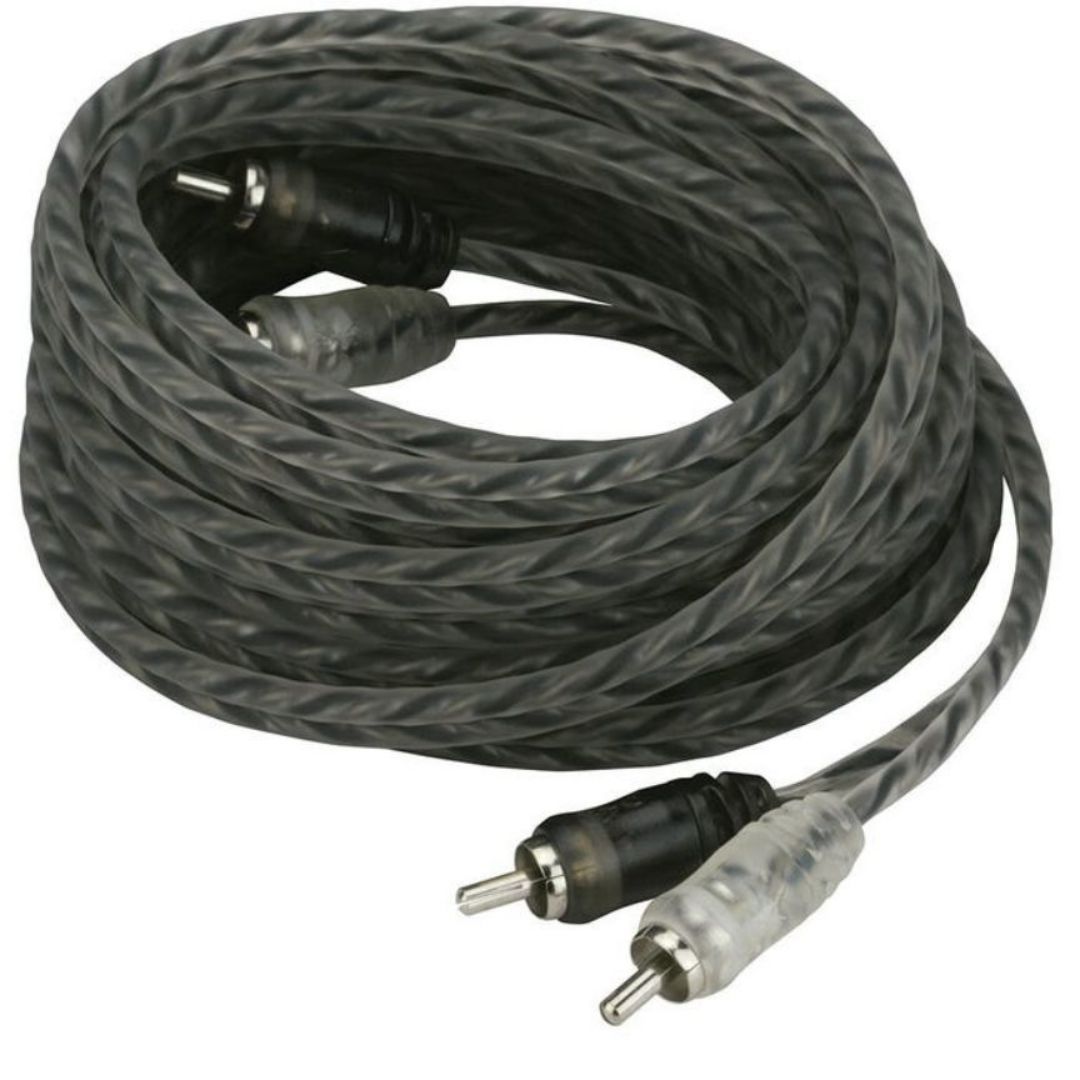 X2 by Scosche X2R17, HEX 2 Channel Twisted Pair RCA Interconnect - 17 Ft