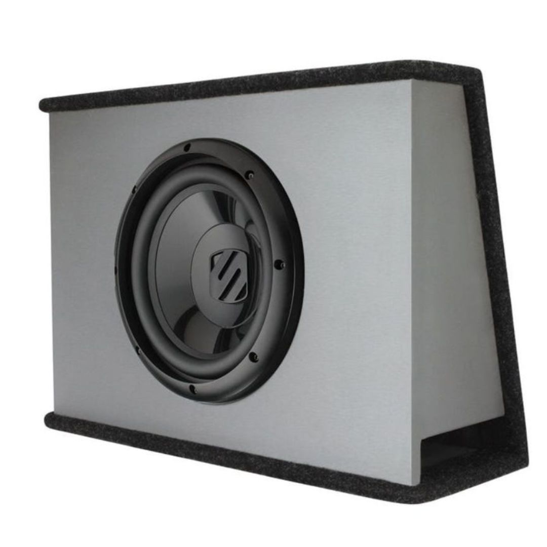 Scosche HDPSW10L, 10" HD Powered Subwoofer