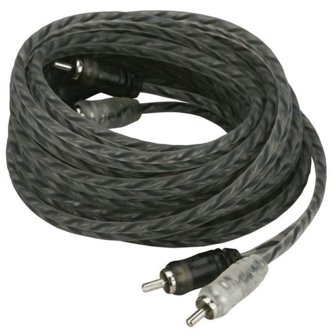 X2 by Scosche X2R12, HEX 2 Channel Twisted Pair RCA Interconnect - 12 Ft