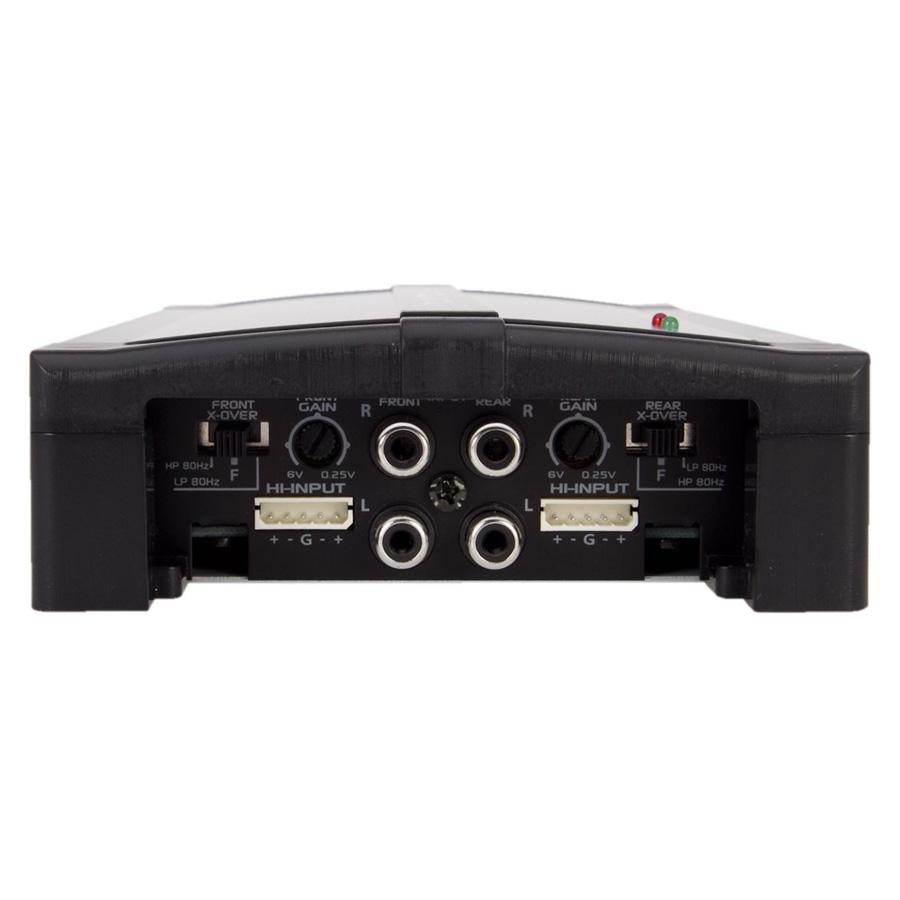 Power Acoustik RZ4-1200D, 4 Channel Class D Full Range, Small Size, Hi End Amplifier - 1200W