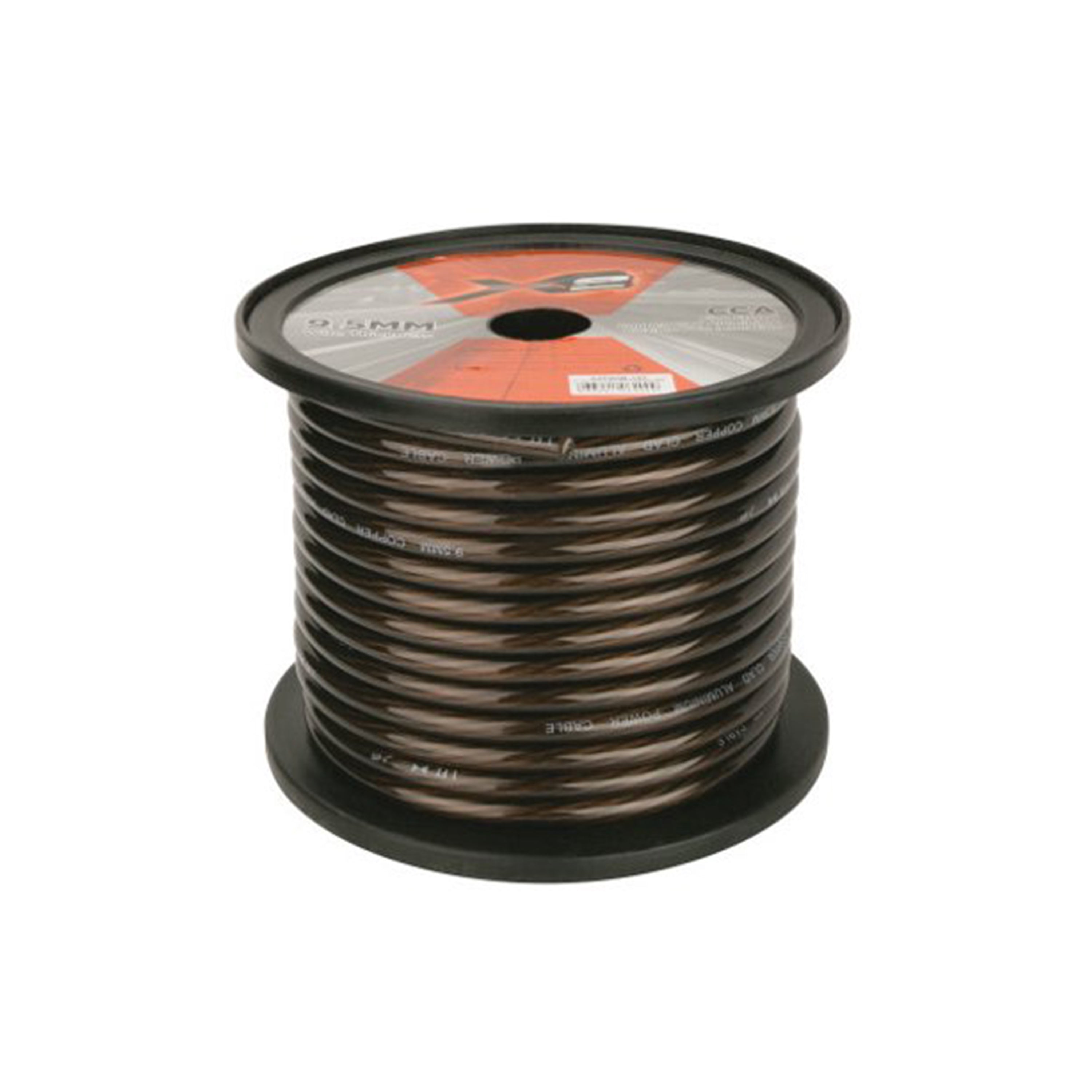 X2 by Scosche X2P65R-200, 6.5mm Red Power Wire Spool - 200 Ft.