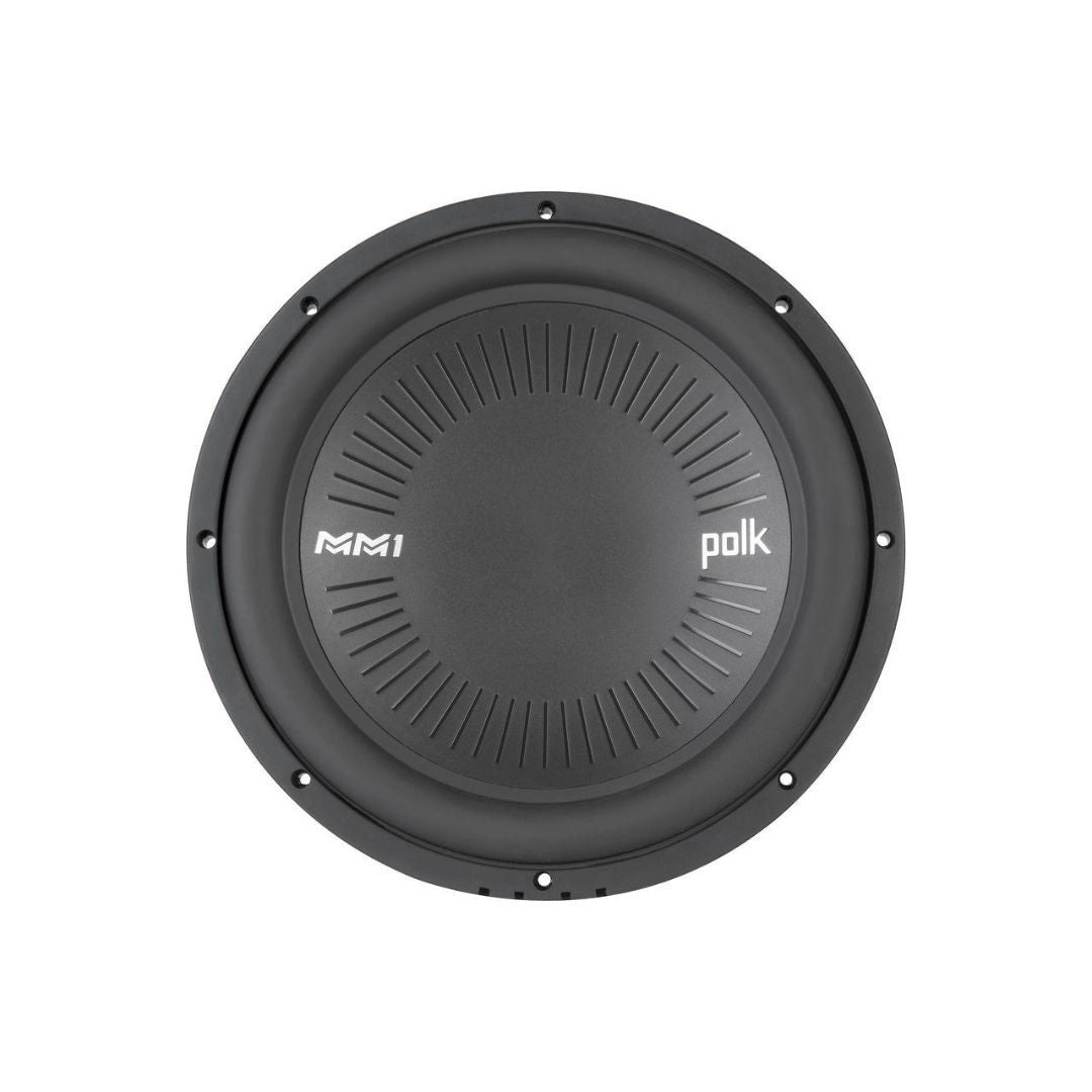 Polk Audio MM1042DVC, MM 10" Dual 4 Ohm Voice Coil Car, Marine, ATV Subwoofer