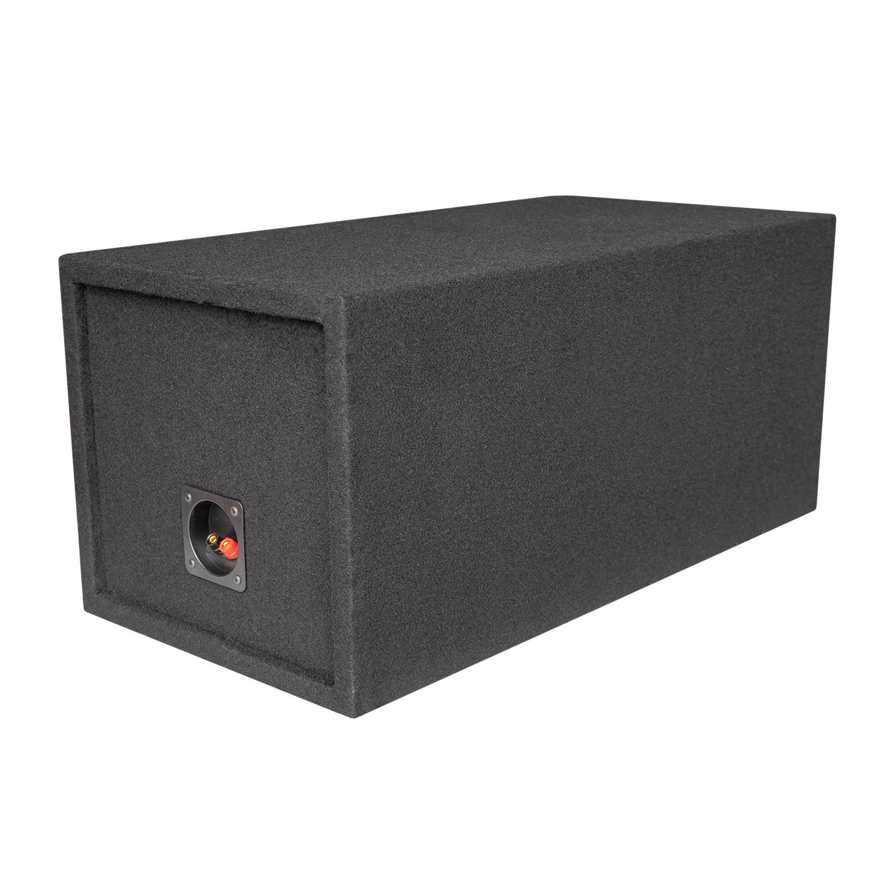 SoundBox E Series Dual 12" Vented Center Port Subwoofer Enclosure