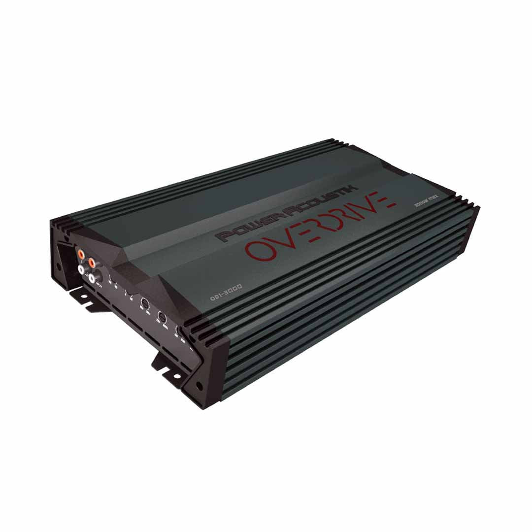 Power Acoustik OD1-3000, Monoblock Class A/B w/Bass Remote Amplifier - 3000W