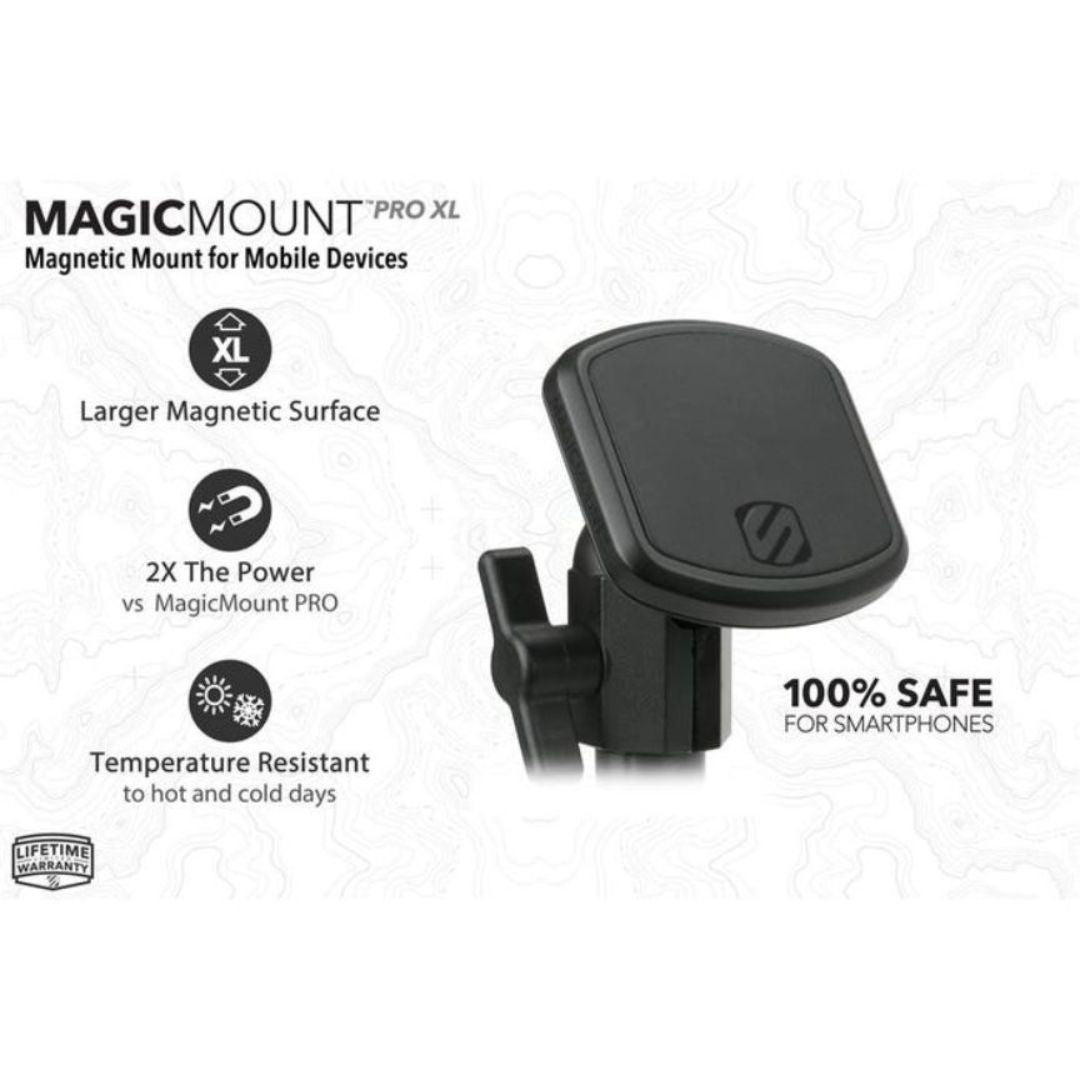 Scosche PSM31002, Baseclamp Magicmount Pro Base (Requires 1 Clamp - Not Included)