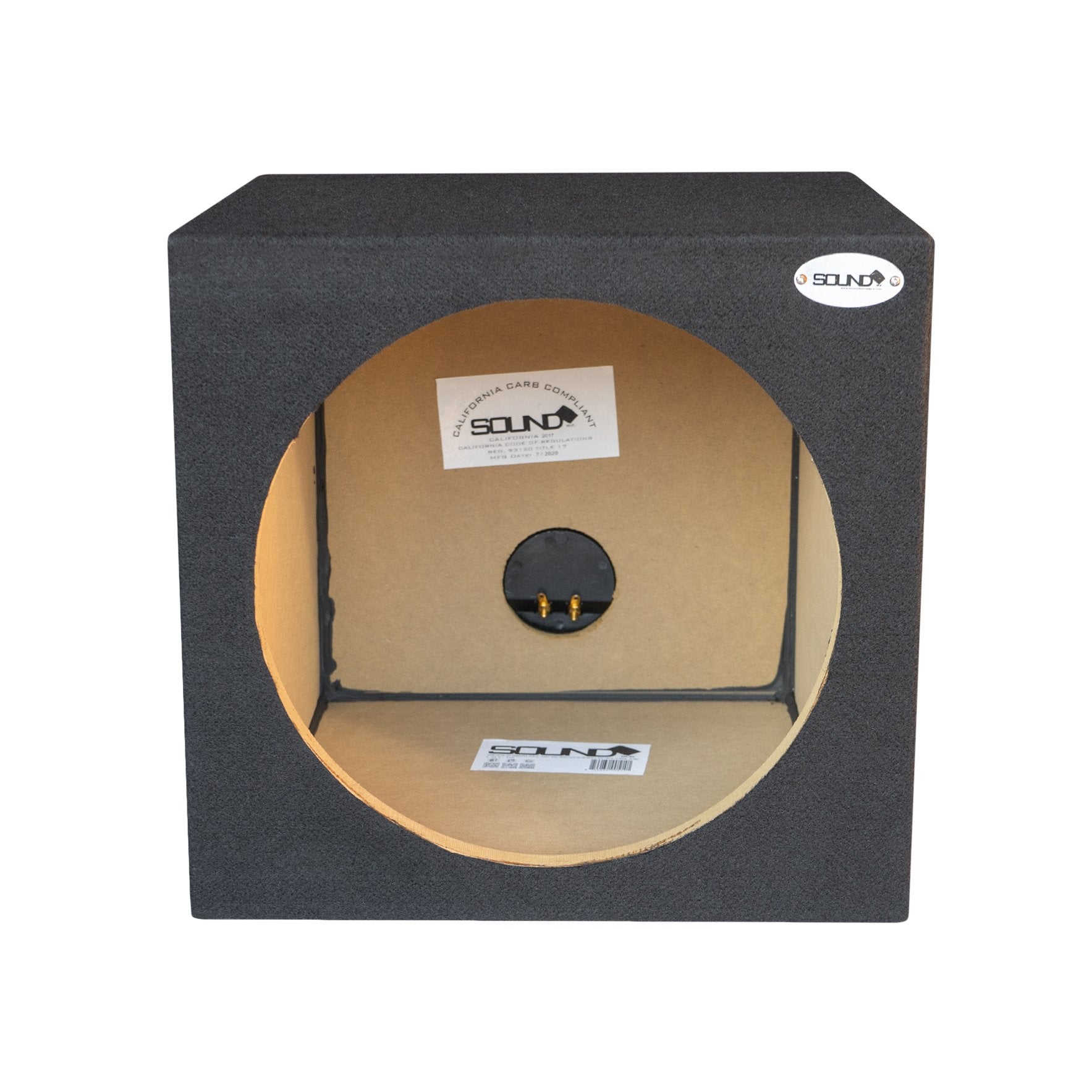 SoundBox E Series Single 12" Sealed Subwoofer Enclosure