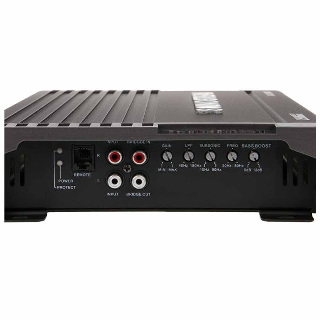 Soundstream AR1.2500D, Arachnid Monoblock Class D Amplifier w/Bass Knob - 2,500W