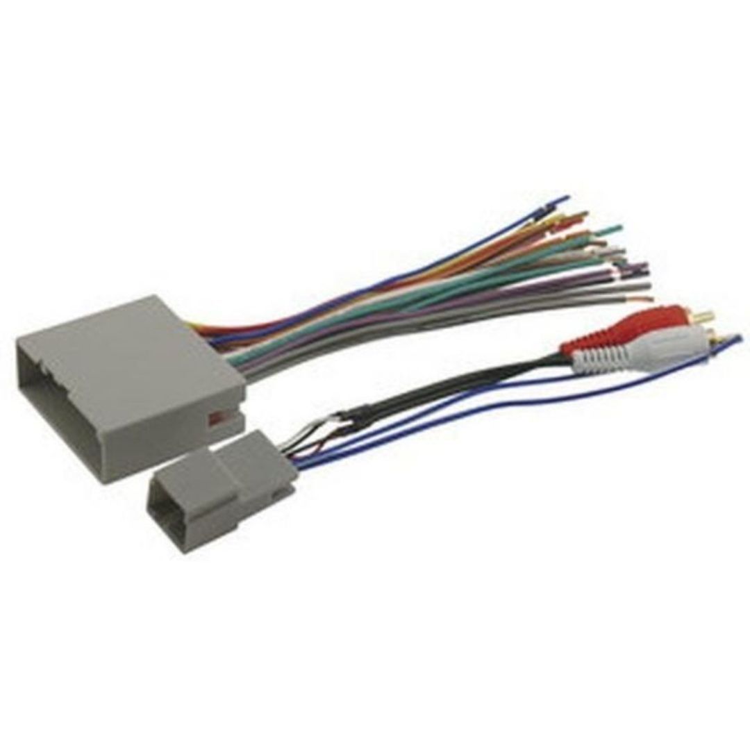 Scosche FDK11B, 2003-2008 Ford Premium Sound Or Audiophile; Power/Speaker And RCA To Sub Amp Input Connectors