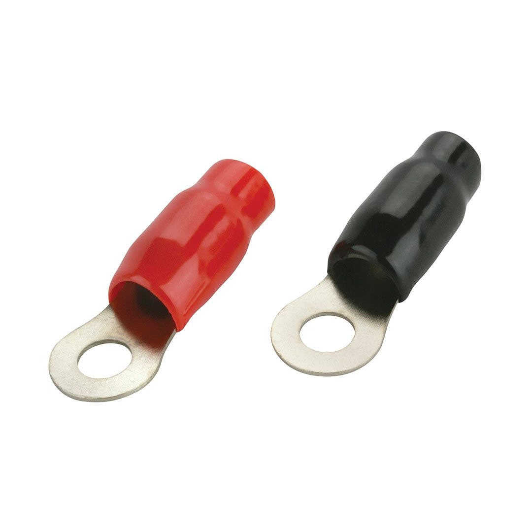 X2 by Scosche X2RTC0-2, 1/0 Gauge Ring Terminal - 2 Pack