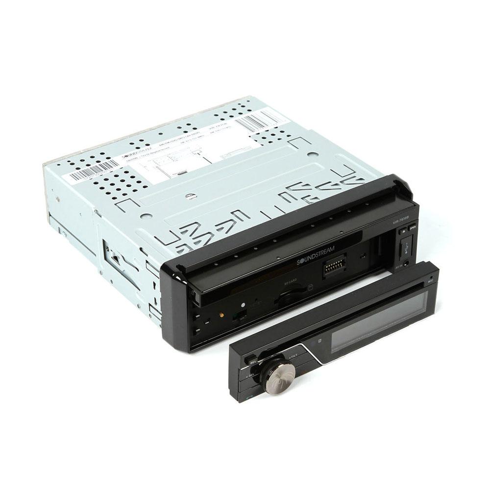 Soundstream VIR-7830B, 1-DIN Source Unit w/ Bluetooth, & 7" LCD