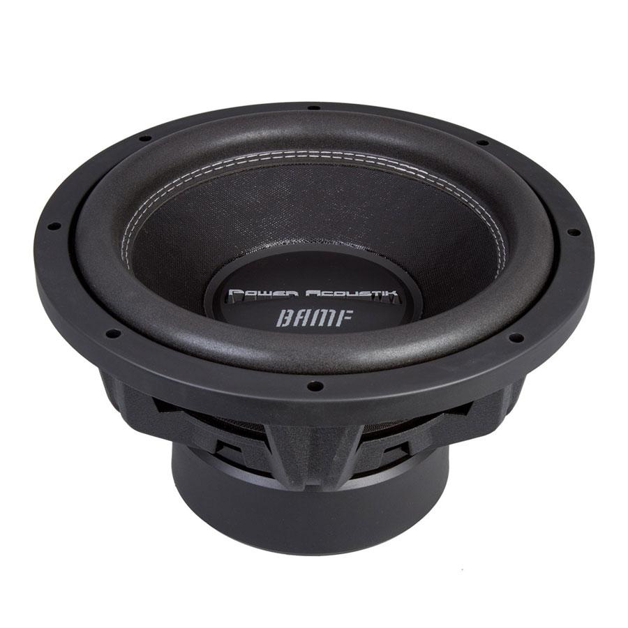 Power Acoustik BAMF-154, Die-Cast 15" Dual 4 Ohm Subwoofer - 3800W